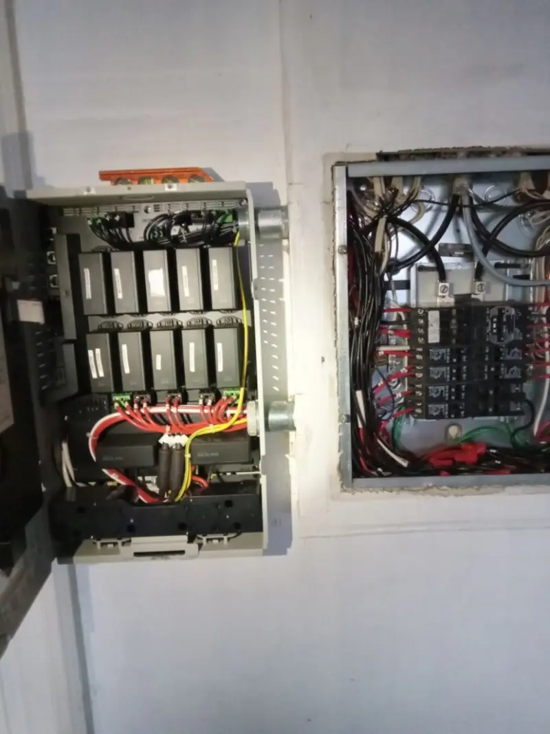 Electrical panel upgrade completed for Security Camera Wiring in Sunny Isles Beach